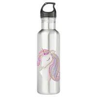 Pretty Unicorn Stainless Steel Water Bottle