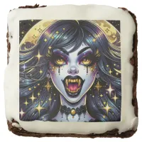 Comic Book Style Vampire Halloween Party  Brownie