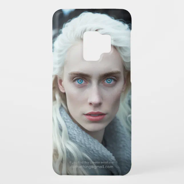 Icelandic Woman Portrait Photograph Case-Mate Samsung Galaxy S9 Case