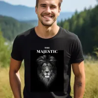 The Majestic Lion Head T-Shirt