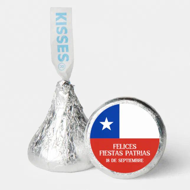 Fiestas Patrias Independence Day Chile Flag Hershey®'s Kisses®