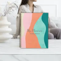 Colorful Abstract Art Planner - Personalized