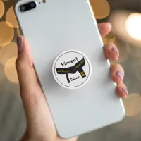 Martial Arts 4th Degree Black Belt Rank PopSocket