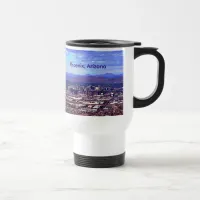 Phoenix Arizona Skyline in Daytime Travel Mug