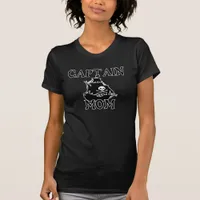 Captain Mom Dark T-Shirt