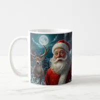 Whimsical Snowman Christmas Artwork Coffee Mug