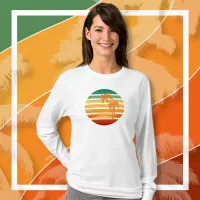 Palm Tree Sun Long Sleeve  T-Shirt