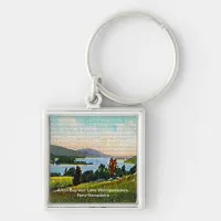 Alton Bay and Lake Winnipesaukee, New Hampshire Keychain