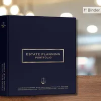 Estate Planning Portfolio Binder