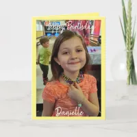 Happy Birthday Photo Card