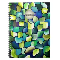 Contemporary Abstract Nature Inspiration Notebook