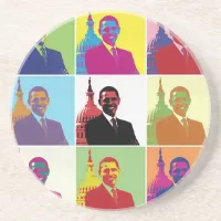 President Obama Pop Art Drink Coaster