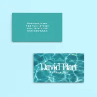 Swimming Pool Business Card