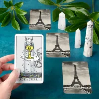 Vintage Eiffel Tower Paris Retro Tarot