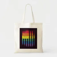 American Pride Grunge Tote Bag