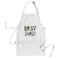 Best Dad Sports Fun Text Adult Apron