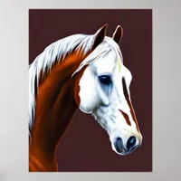 Mustang Horse Poster