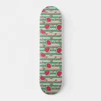 Watermelon Pattern Skateboard