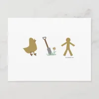 Chicks Dig Me Postcard