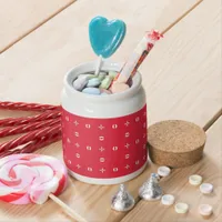 Christmas Holiday Charm Pattern 09 -  Candy Jar