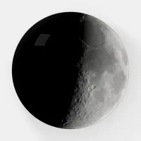 Half Moon Close Up Photography Paperweight