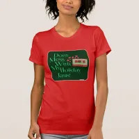 My Holiday Jams Funny Christmas Cartoon Slogan T-Shirt