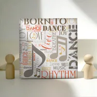 Born to Dance Brown ID277 Tile