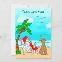 Sending Warm Wishes from the Snowbirds Christmas   Holiday Card