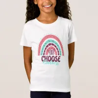 Choose Happiness Retro Coral T-Shirt