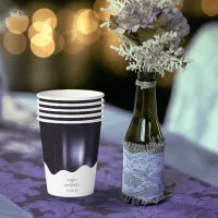 Chic Wedding Blackberry ID695 Paper Cups