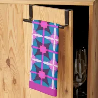 Bold bright colors kitchen towel