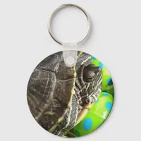 Easter Turtle Keychain