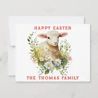 Personalized Easter Card