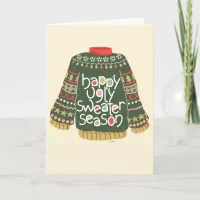 Ugly Sweater Season Card