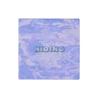 Camouflage Pastel Blue Abstract Pattern Stone Magnet