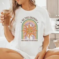 Positive Energy Retro Boho Sun Tri-Blend Shirt