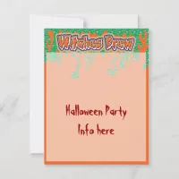 Witch's Brew Invitation