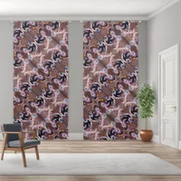 A Captivating Abstract Galactic Nebula Blackout Curtains