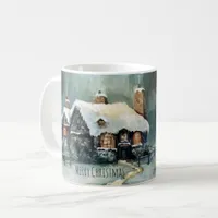 Merry Christmas Y'All Marvelous Winter Night   Coffee Mug