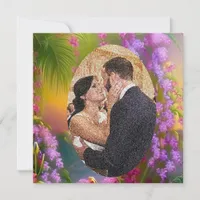 Fantasy landscape, tropic and dreamy   save the date