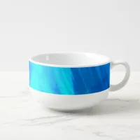 Abstract Art Brushstrokes Soup Mug