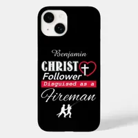 Christ Follower Disguised As A Fireman Christian Case-Mate iPhone 14 Case