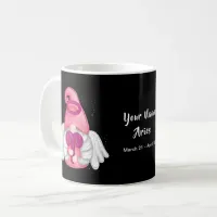 Gnome Aries Astrology Sign Angel Your Name Coffee Mug