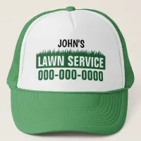 Lawn Service Trucker Hat