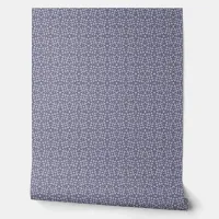 Small-Scale Purple Abstract Geometric Mosaic Wallpaper