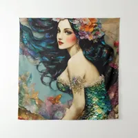 Beautiful Mermaid Tapestry