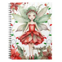 Merry Fairy Christmas Notebook