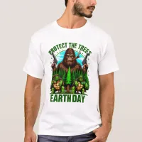 Bigfoot and Two Turtles: Armed Encounters T-Shirt