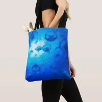 Blue Jellyfish Tote Bag