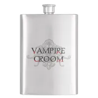 Vampire Groom Hip Flask